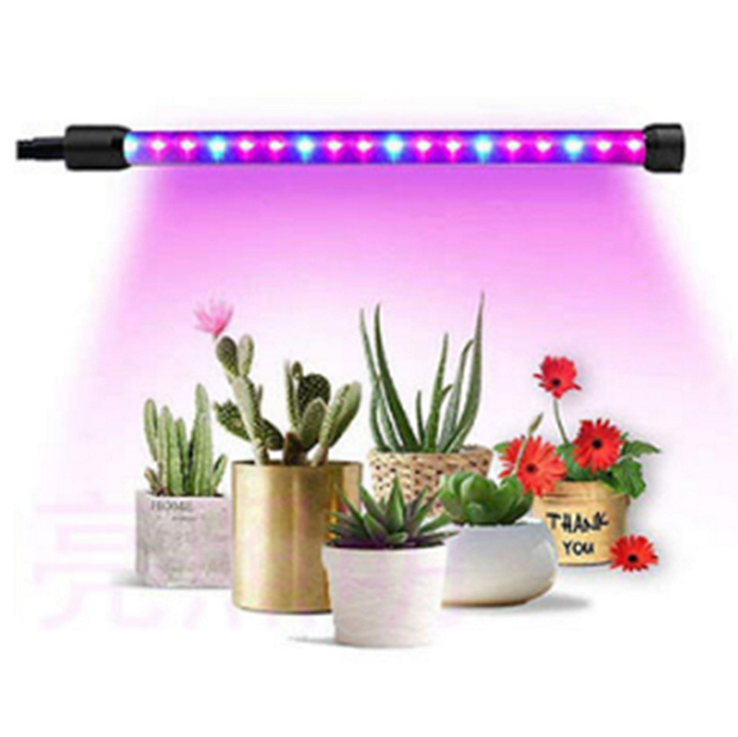 LED 6W indoor plant grow light with clip base