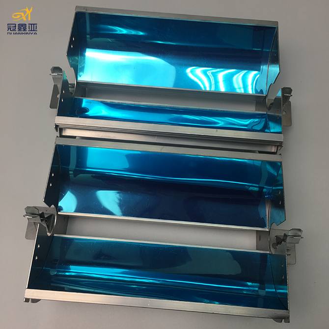 Enhance the light energy curing system customized aluminum  uv lampshade