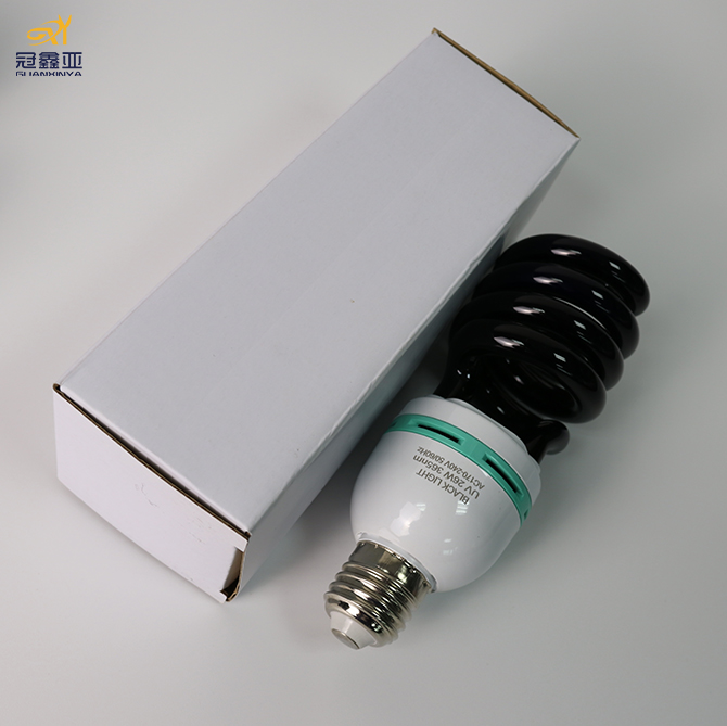 E27 Blacklight Uv Lamp 40W 35W 30W 20W 15W 26W Ultraviolet Fluorescence Black Light Blue Bulb Spiral Lamp Cfl Bulb