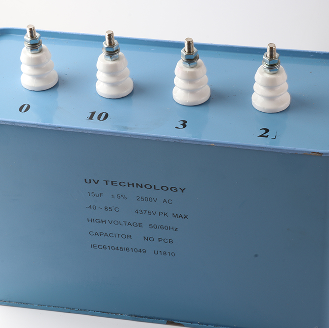 UV technology high voltage 15uf 2500v capacitor