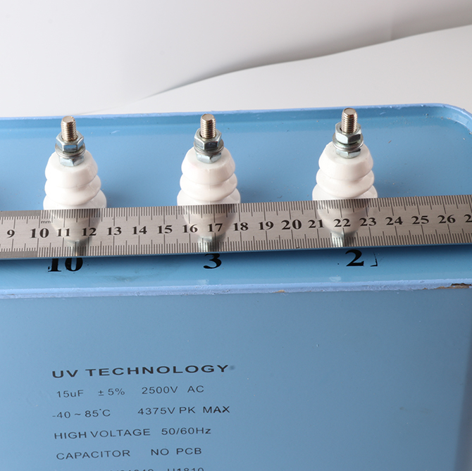 UV technology high voltage 15uf 2500v capacitor