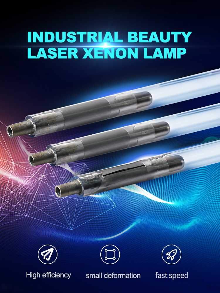 9*130*245 mm nd yag fiber laser pulsed IPL xenon lamp