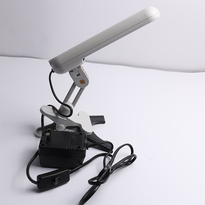 Lamp fixture with power cable for uvb 311 9w lamp