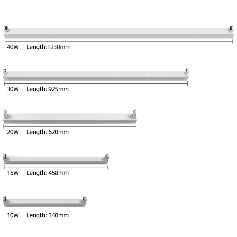 40W T8 G13 fluorescent light uv germicidal lamp fixture