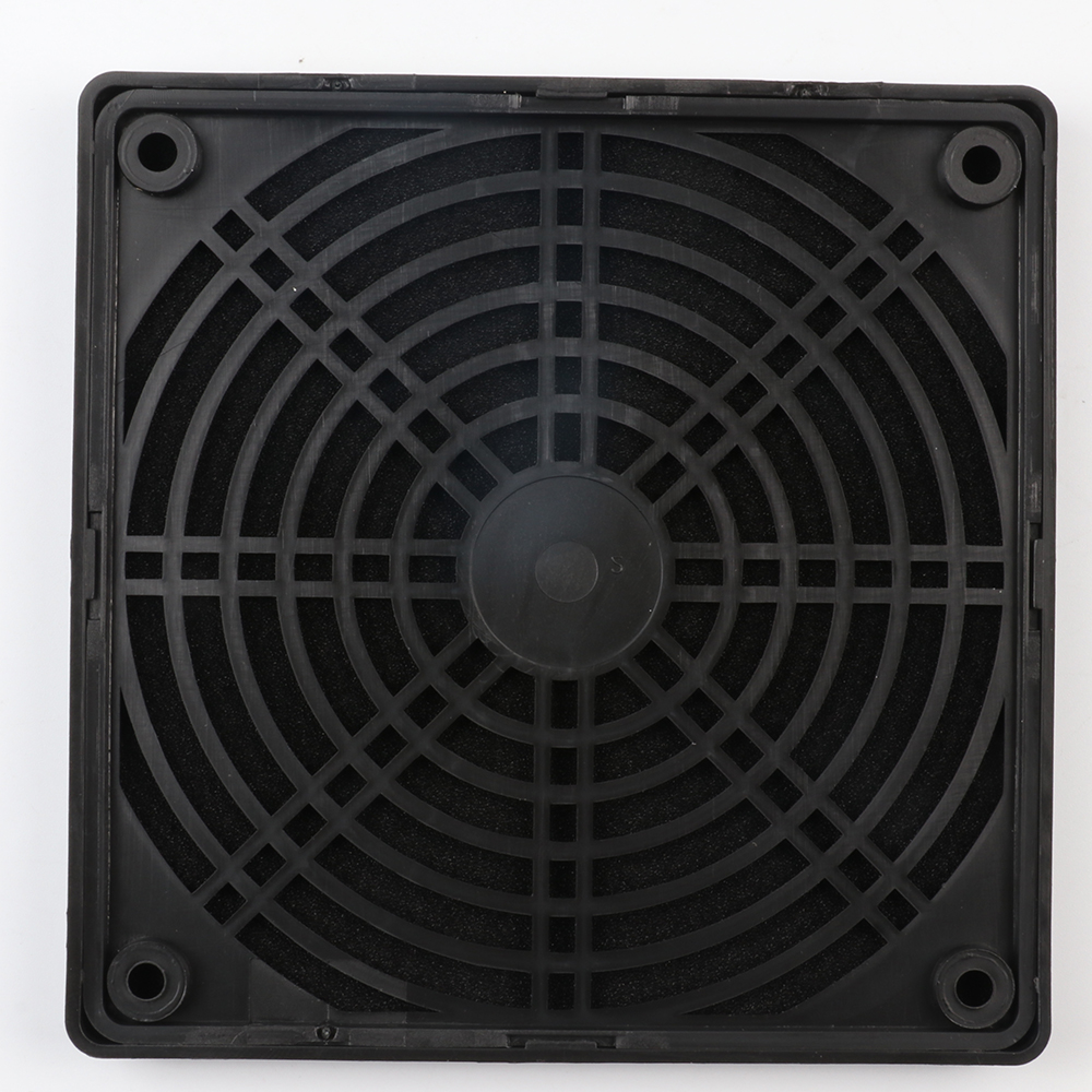 12V24V Dc Cooling Fan Chassis Power Fan Dual 2000 Turn Wind Speed Ball Bearing Cooling Fans With 12Cm Air Filter Cover