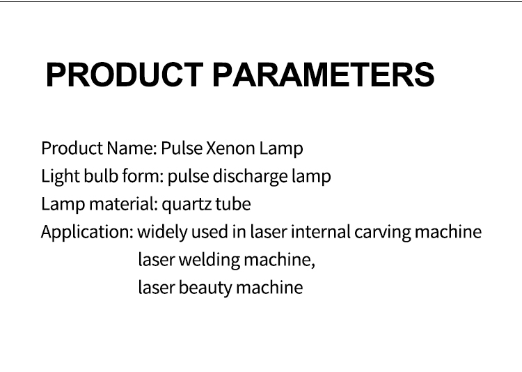 9*130*245 mm nd yag fiber laser pulsed IPL xenon lamp