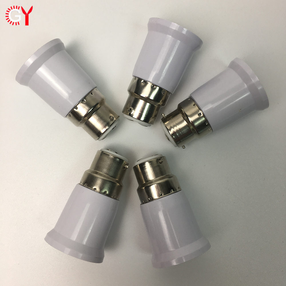 Approved CE white aluminum plastic B22  lamp holder e27