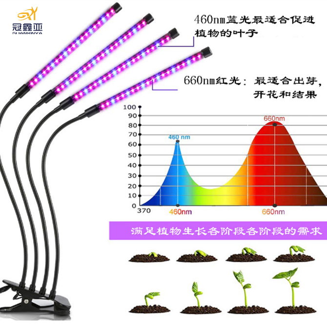 Horticulture strip  integrated  plasma led bulb grow plant lamp