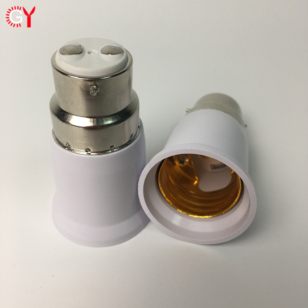 Approved CE white aluminum plastic B22  lamp holder e27