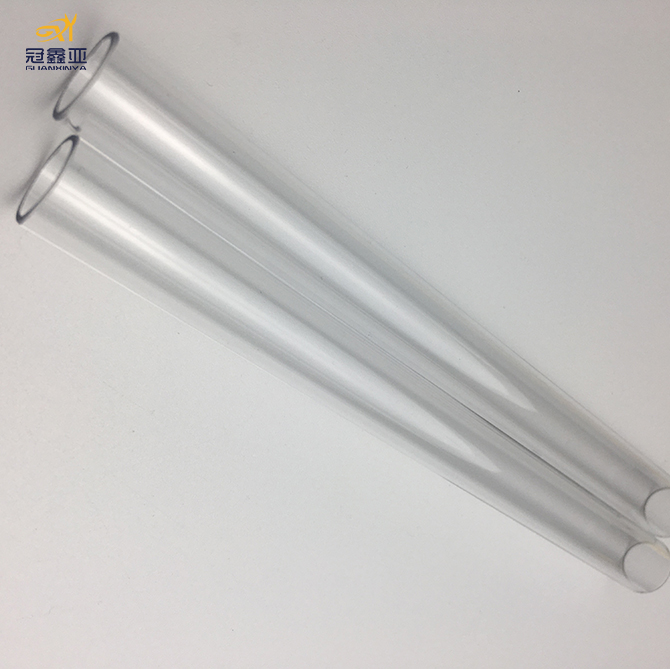 supplier large diameter uv lamp quartz tube glass tube