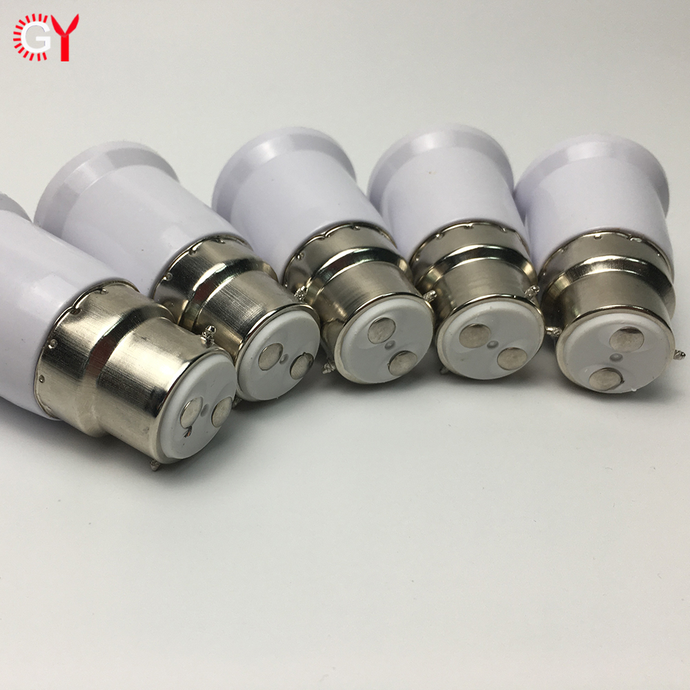 Approved CE white aluminum plastic B22  lamp holder e27