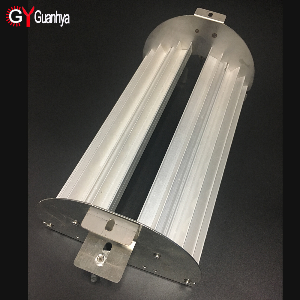 Enhance the light energy curing system customized aluminum  uv lampshade