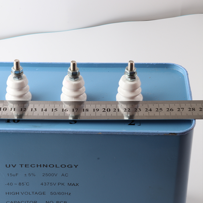 UV technology high voltage 15uf 2500v capacitor