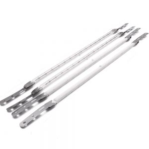 1000W 220V 475Mm Metal Head Half White Ir Lamp For Industrial Heating