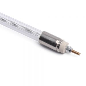 Single Tube Transparent Heating 2Kw 380V 2.06M  Quartz Infrared Heating Halogen Lamp