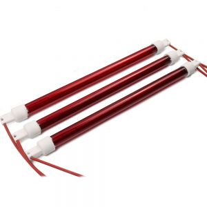 1Kw 370Mm 220V Ruby Infrared Heat Lamp Manufacturer High Heating Quartz Ruby
