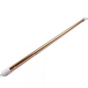 Quartz halogen electric full gold 1000W infrared heat lamp for paint drying