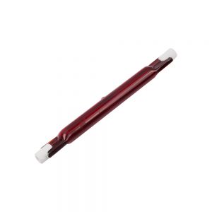  customization Ir Red Heat Tube Quartz Heating Tube Ruby Coated Infrared Halogen Lamp