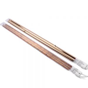 Gold Element Infrared 1KW 2KW Quartz Heating Tube Halogen Heating Lamp