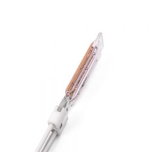 500W 98mm twin tube gold infrared heat lamp tungsten filament drying