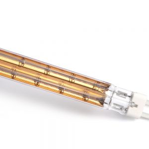 1kw 585mm 230v infrared lamp medical use double tube linear infrared halogen heat lamp