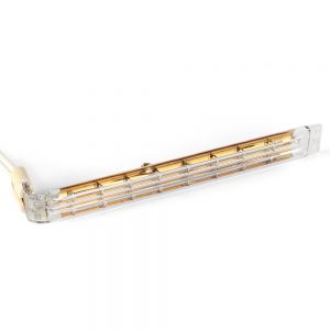 1.5kw 160MM 220V infrared lamp 100w 1500W double tube semi-gold plated shortwave infrared paint curing lamp