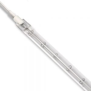 Infrared Heating Lamp Ceramic Quartz Heater Halogen Heat Bulb Tube Light Infrared Paint Curing Lamp