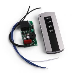 15 30 60 min black switch ir remote control timer module with pcb for uv light