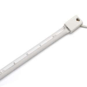 Shortwave half transparent half white ir quartz heater lamps infra network lamp infrared lamp painting