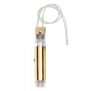 high power gold double infrared paint light quartz ceramic heater lamp ir cure tube lamp