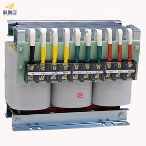 Dry type 5kw three phase isolation transformer voltage 380v to 220v