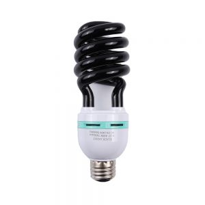 UV black lamp energy saving 26w E27 spiral light bulb