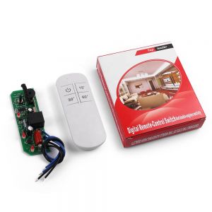 PCB board three indicators wireless ir remote control lamp timer switch with on off and timer