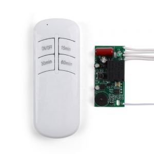 lighting infrared remote control electric lamp light timer switch circuit board parts panel wireless remote controlled switch