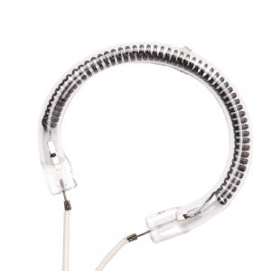  500W 1000W 1500W 2000W Round Carbon Fiber Circular Halogen Infrared Heating Lamp