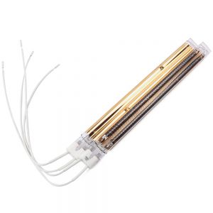 Wholesale Customized Carbon Fiber Infrared Heating Lamp Quartz Far Wave Heating Lamp Carbon Fiber Heating Lamp Gold Infrared