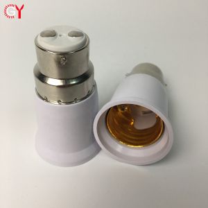Approved CE white aluminum plastic B22 lamp holder e27