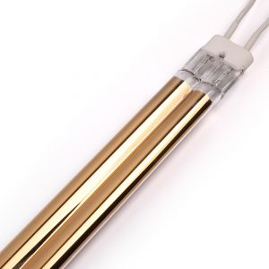 3.6KW 1600mm Gold Element Infrared  Quartz Heating Tube Halogen Heating Lamp